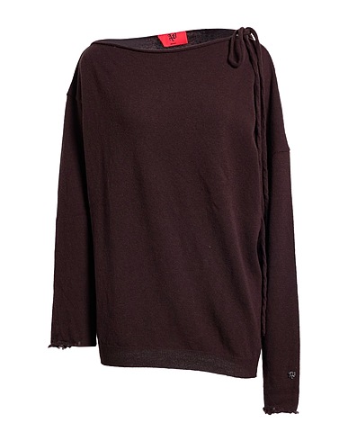 ANIYE BY Πουλόβερ Σοκολατί 100% Παρθένο μαλλί