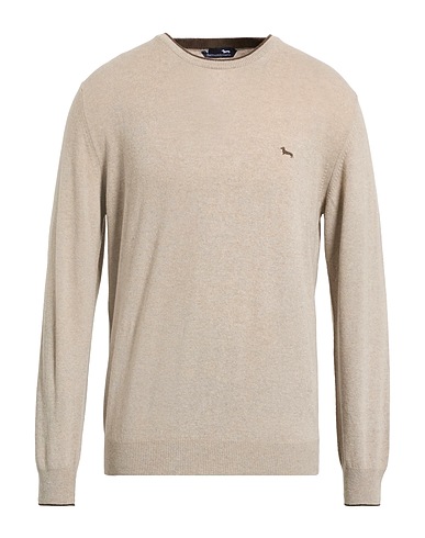 HARMONT & BLAINE Sweater Beige 40% Wool, 30% Viscose, 20% Polyamide, 10% Cashmere
