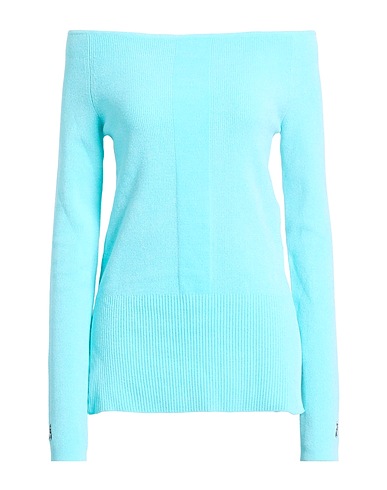 PATRIZIA PEPE プルオーバー ターコイズブルー ポリエステル 82% / ポリウレタン 18%