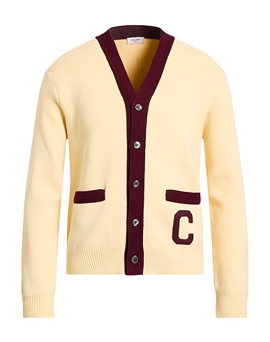 CELINE Cardigan 93% Cotton, 7% Polyamide