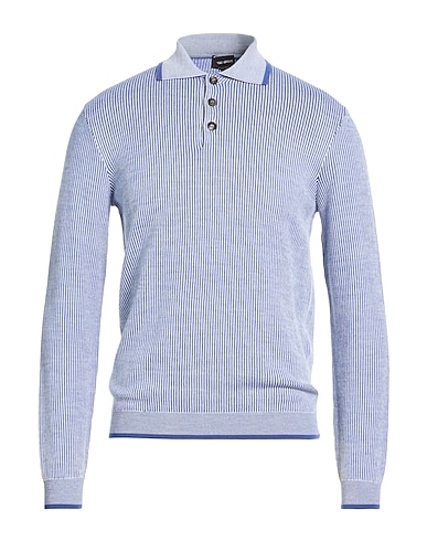 GIORGIO ARMANI Jumper BLU 100% Virgin Wool