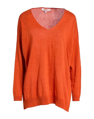 ANTONELLI Jumper Rust 64% Linen, 36% Cotton