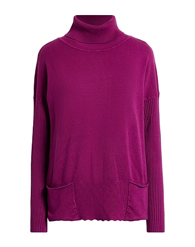 CASHMERE COMPANY Jumper Mauve 50% Wool, 30% Cashmere, 15% Nylon, 5% Elastane