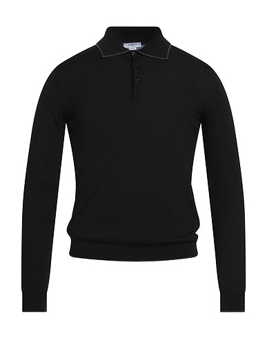 SEVENTY VENEZIA Свитер Чёрный 100% Натуральная шерсть