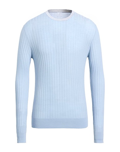 ELEVENTY Jumper Sky blue 100% Wool