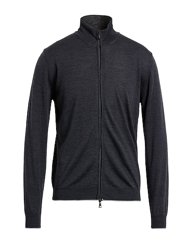 SEVENTY VENEZIA Cardigan Charcoal 100% Virgin Wool