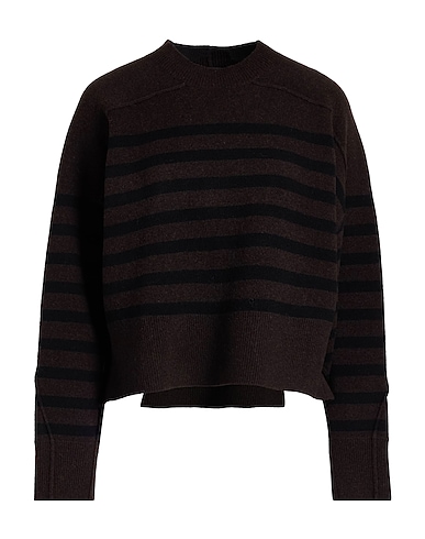 RAG & BONE Jumper Chocolate brown 66% Wool, 17% Polyamide, 15% Acrylic, 2% Elastane