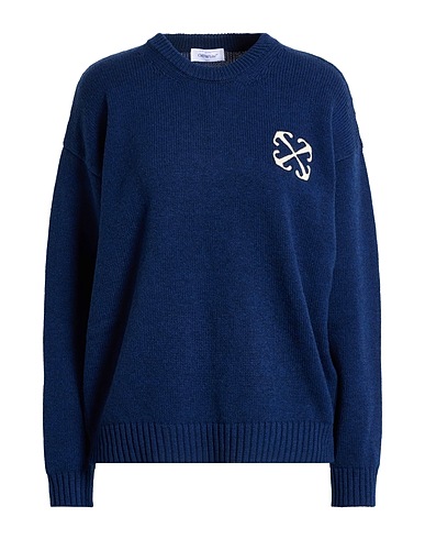 OFF-WHITE™ Sweater Navy 70% Wool, 30% Cashmere