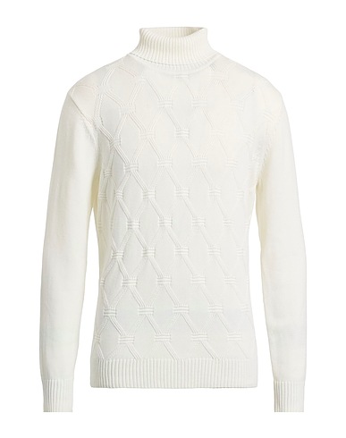 TAKE-TWO Turtleneck White 50% Viscose, 30% Nylon, 20% Merino Wool