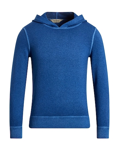 GRAN SASSO Sweater BLU 80% Virgin Wool, 10% Viscose, 10% Cashmere
