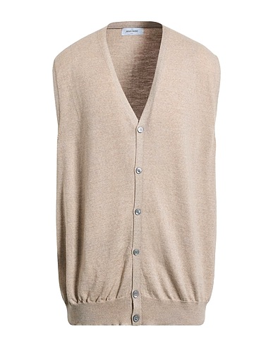 GRAN SASSO Cardigan Beige 100% Virgin Wool