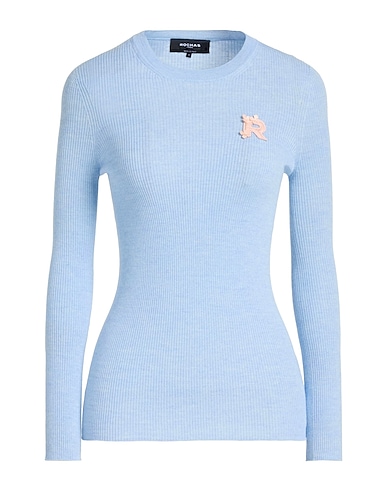 ROCHAS Jumper Light blue 100% Virgin Wool