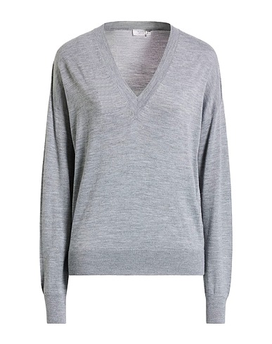 PESERICO Sweater Light grey 78% Virgin Wool, 21% Viscose, 1% Polyester