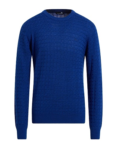 HARMONT & BLAINE Sweater Blue 72% Wool, 20% Polyamide, 6% Cashmere, 2% Elastane