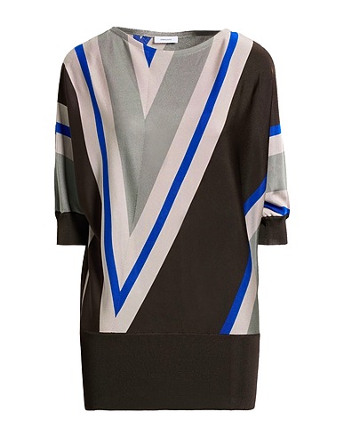 FERRAGAMO Jumper Dark brown 100% Viscose