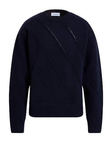 FERRAGAMO Jumper Midnight blue 100% Virgin Wool