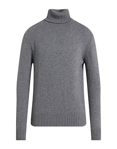 AMI ALEXANDRE MATTIUSSI Водолазка Серый 97% Кашемир, 3% Шерсть