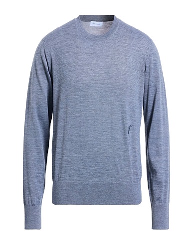FERRAGAMO Jumper Grey 100% Virgin Wool