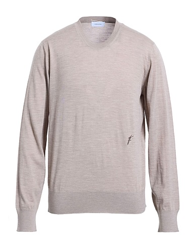 FERRAGAMO Sweater Sand 100% Virgin Wool