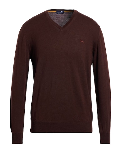 HARMONT & BLAINE Pullover Braun 100% Wolle
