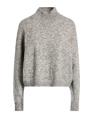 PESERICO Rollkragenpullover EASY Grau 47% Baumwolle, 18% Alpakawolle, 18% Polyamid, 12% Viskose, 5% Polyester