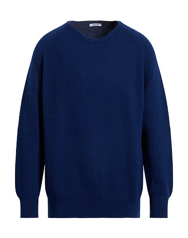 GIOFERRARI Jumper Navy blue 70% Virgin Wool, 30% Acrylic