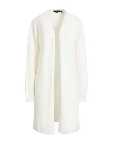 SEVENTY VENEZIA Cardigan White 50% Viscose, 27% Polyester, 23% Polyamide