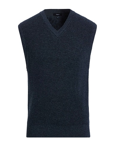 THEORY Maglia Gilet Antracite 88% Lana, 10% Cachemire, 2% Altre Fibre