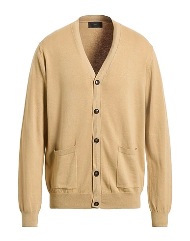 LIU •JO MAN Cardigan Beige 100% Cotton