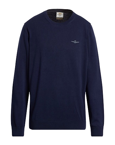 AERONAUTICA MILITARE Sweater BLU NAVY 100% Cotton