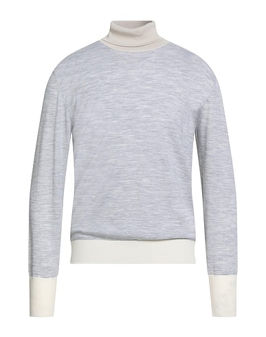ELEVENTY Polo neck Grey 100% Wool