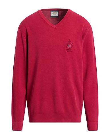 AERONAUTICA MILITARE Jumper Mauve 75% Cotton, 25% Lyocell