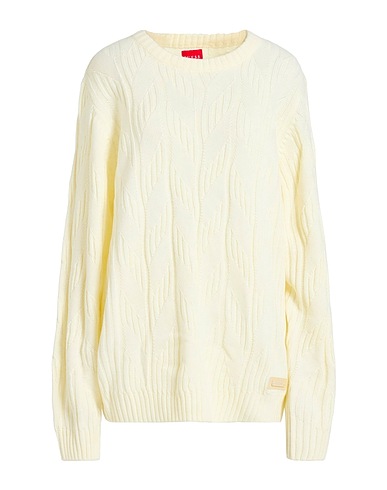 GUESS Pullover Avorio 90% Acrilico, 10% Lana