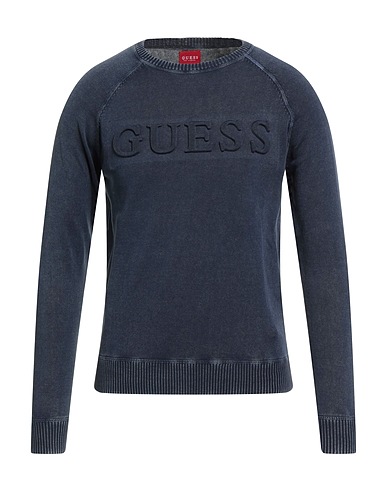 GUESS Свитер Иссиня-чёрный 100% Хлопок