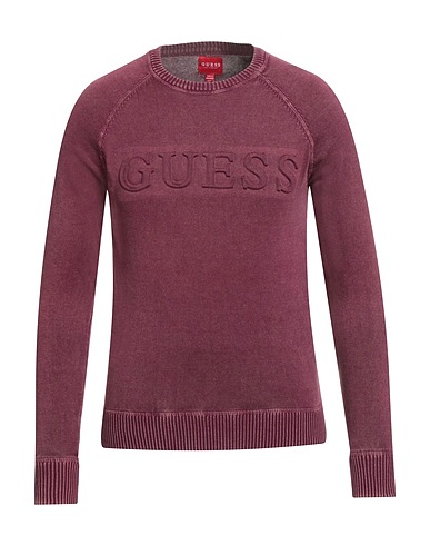 GUESS Jersey Burdeos 100% Algodón