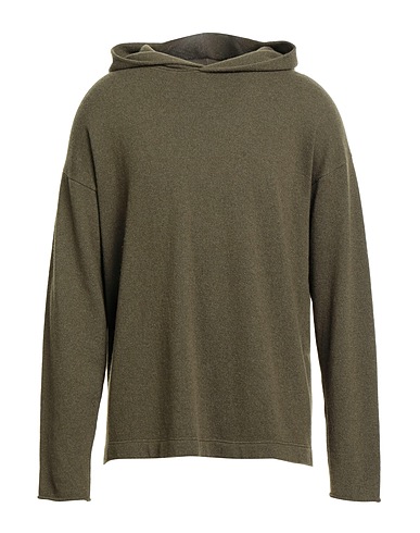 MASSIMO ALBA Cashmere jumper Military green 100% Cashmere