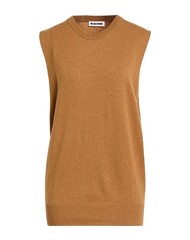 JIL SANDER Cashmere blend Camel 100% Cashmere