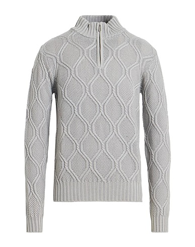 MOORER Pullover Grau 100% Wolle