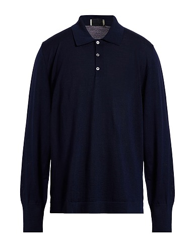 OFFICINE GÉNÉRALE Sweater Navy 100% Merino Wool