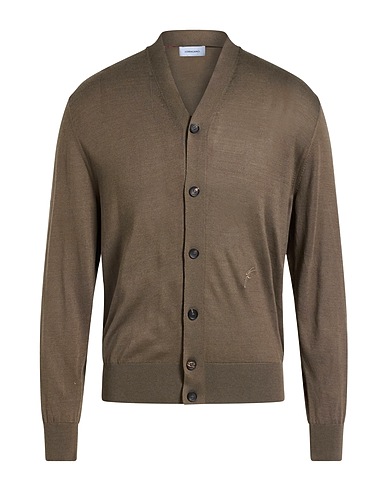 FERRAGAMO Cardigan Taupe 55% Silk, 45% Cotton