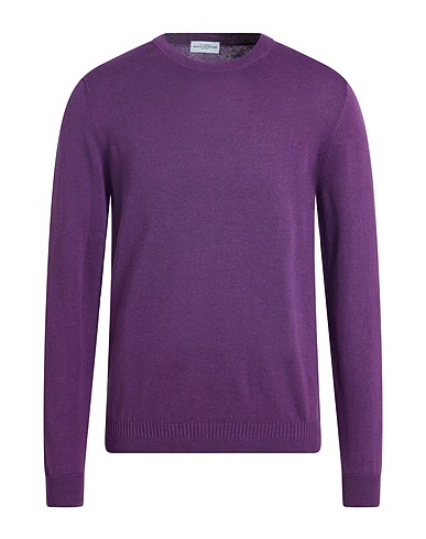BALLANTYNE Sweater Purple 55% Linen, 45% Cotton