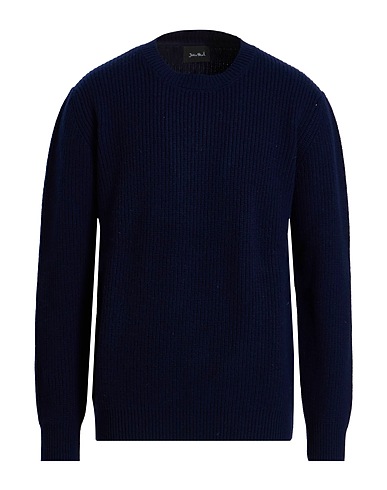 JEAN PAUL Jumper Navy blue 100% Merino Wool