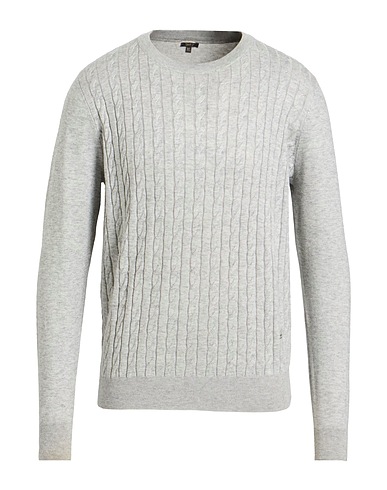 TAKE-TWO Sweater Light grey 50% Viscose, 30% Nylon, 20% Merino Wool