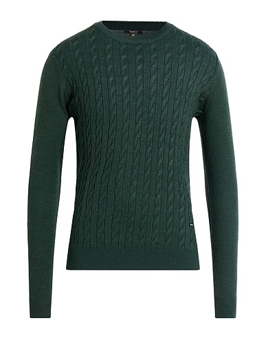 TAKE-TWO Jumper Military green 50% Viscose, 30% Nylon, 20% Merino Wool
