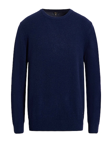 TAKE-TWO Jumper Navy blue 45% Nylon, 25% Wool, 25% Acrylic, 5% Elastane
