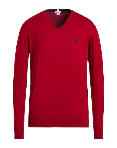 U.S.POLO ASSN. Jumper Brick red 90% Cotton, 10% Cashmere