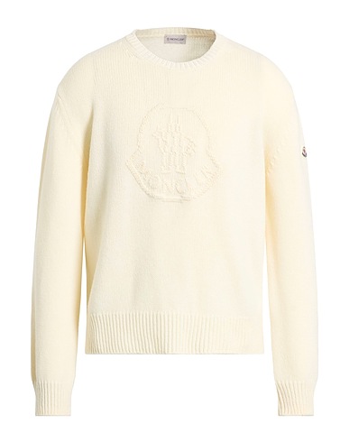 MONCLER Pullover Cremeweiß 70% Schurwolle, 30% Wolle
