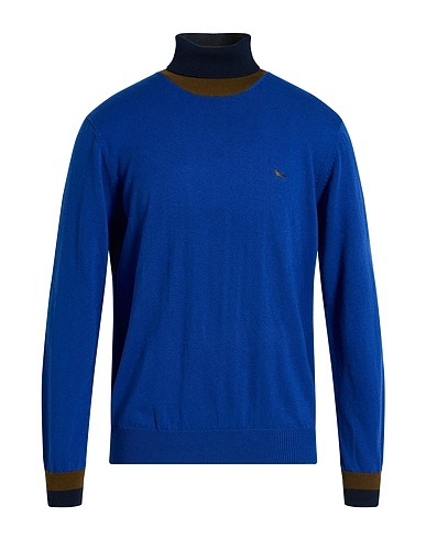 HARMONT & BLAINE Rollkragenpullover Blau 60% Baumwolle, 40% Wolle