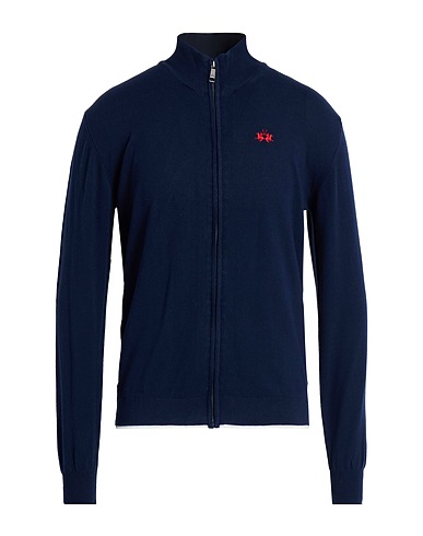 LA MARTINA Cardigan Midnight blue 100% Cotton