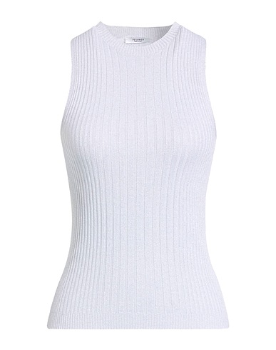 PESERICO Sleeveless sweater Light grey 89% Viscose, 11% Polyester